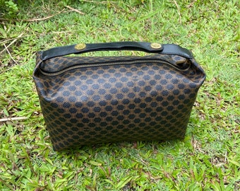 celine vintage macadam tote bolsa