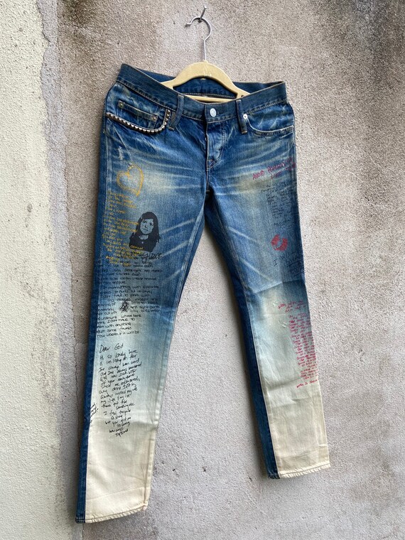 Hysteric Glamour Jeans Courtney Love Denim Pants Size Small - Etsy 【日本限定モデル】 JEANS GLAMOUR HYSTERIC デニム/ジーンズ