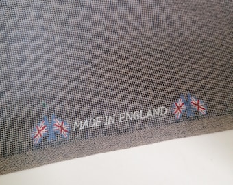 Classic English vintage 100% wool fabric for jackets, suits and classic dresses, tweed fabric by the yard