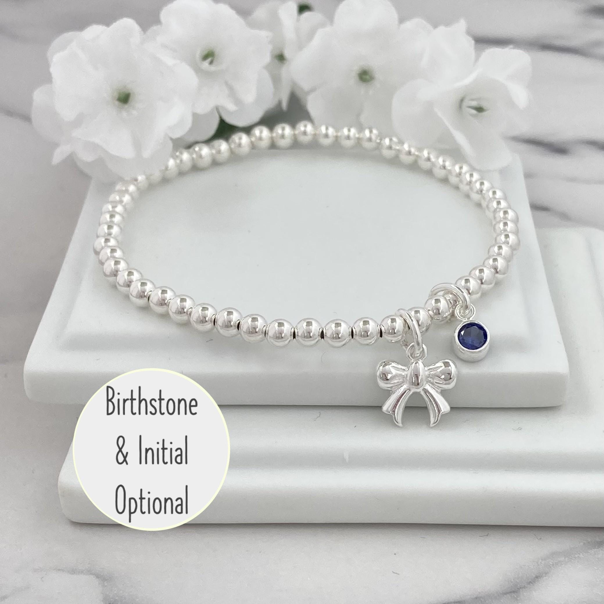 Silver Bow Bracelet UK