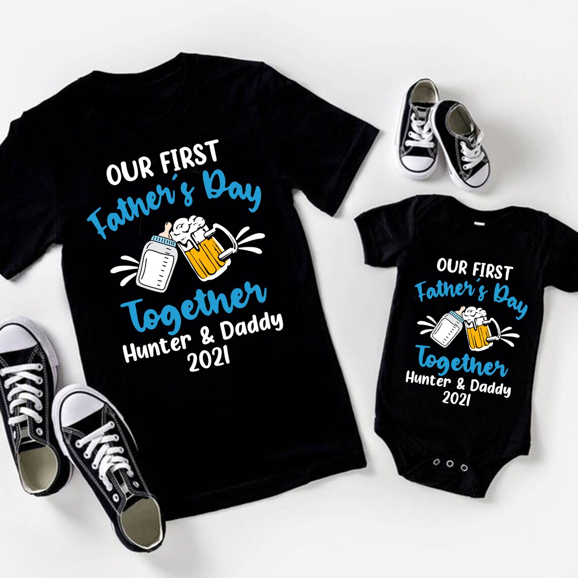 matching fathers day tops