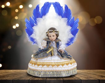 Arcángel Uriel. Traje de Niño Dios. Conjunto Bebé Jesús