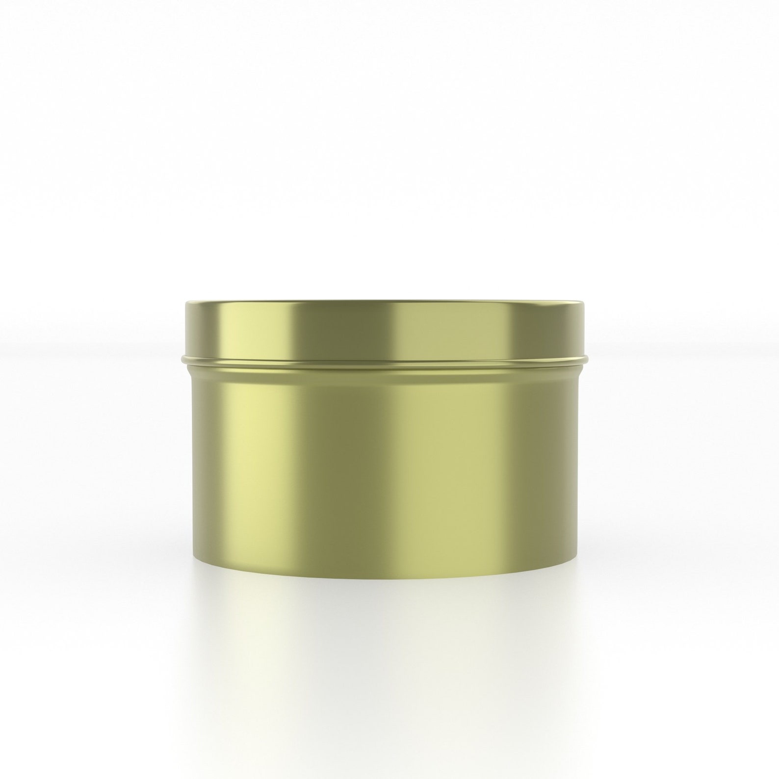 Gold Candle Tins With Lids 12 PCS of 8 Oz Etsy