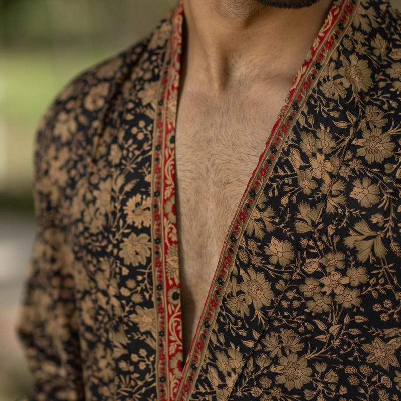 Hemp Robe Boxer Bathrobe - Etsy