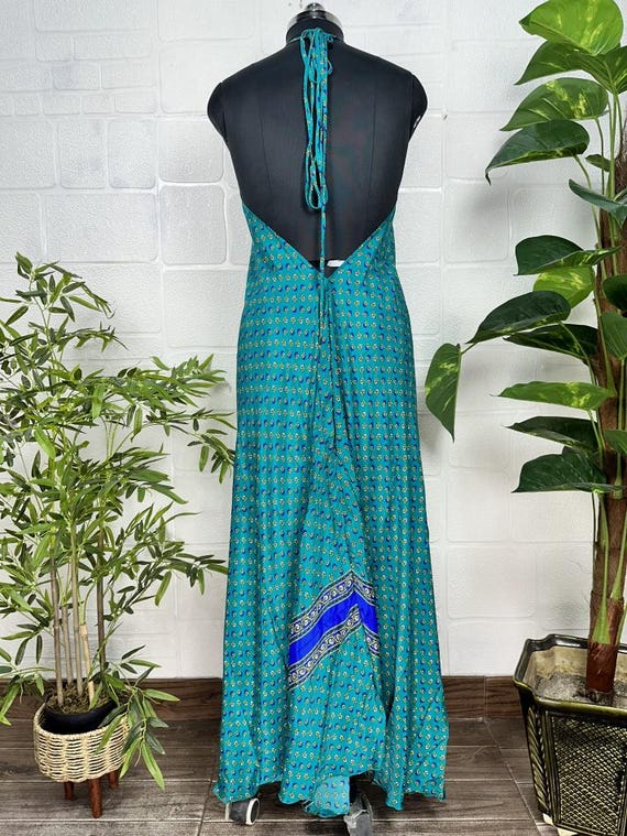 princess polly baby blue dress Green Halter Backless Cover-Up Dress & Reviews - Green - Sustainable Beach  Dress main image 0