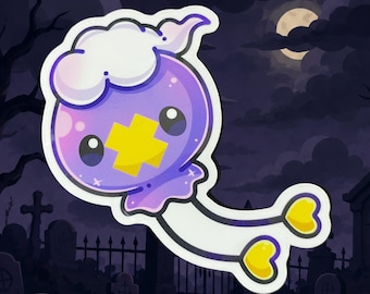 Shop Closing - DRIFLOON POKEMON STICKER - Cute Gamer Gift for Fans