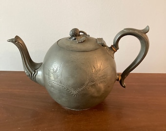 Vintage Sheffield Metal Teapot 2097