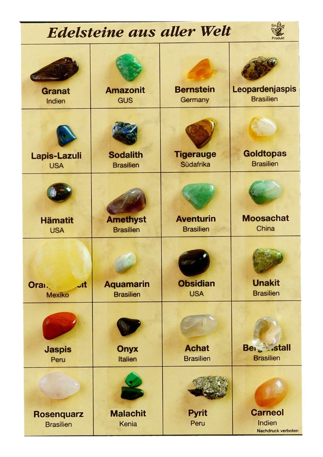 1 Kg Bunte Edelstein-Mischung – Trommelsteine 3–6 Mm, A-Qualität Aus Aller Welt, Für Schmuck & Deko