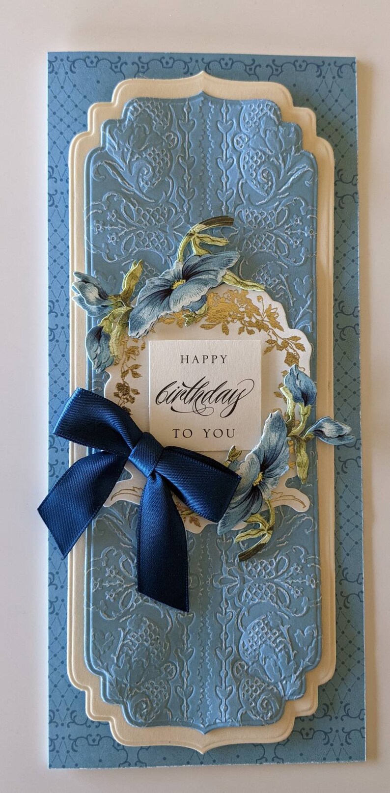 Happy Birthday to You Greeting Card 4 x 9.25