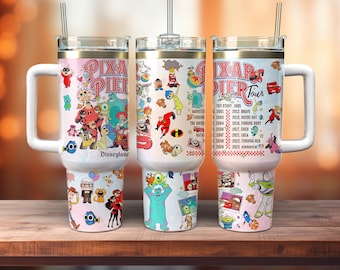 Cartoon Movies 40oz Tumbler Wrap Png, Cartoon 40oz Tumbler Png, Cartoon Characters Tumbler Png, Cartoon Wrap Png, Sublimation Designs