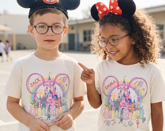Custom Zootopia Disney School Shirt, Magical Castle Disney School Shirt, Disney Back To School Shirt, Grade Disney Shirt 2026, Custom Grade
