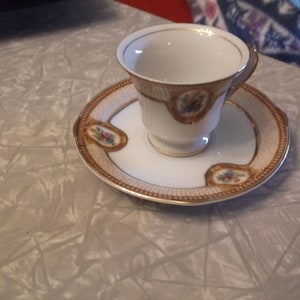Occupied Japan Tea Cup and Saucer Set