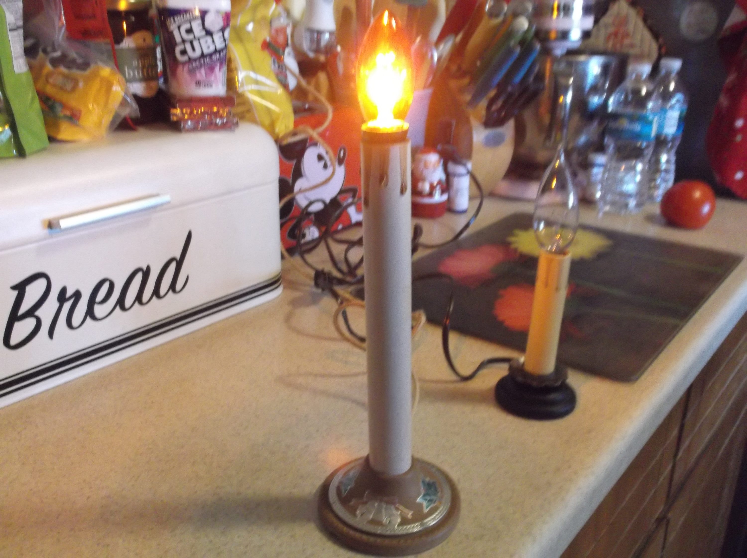 Vintage Electric Candle Stick Etsy