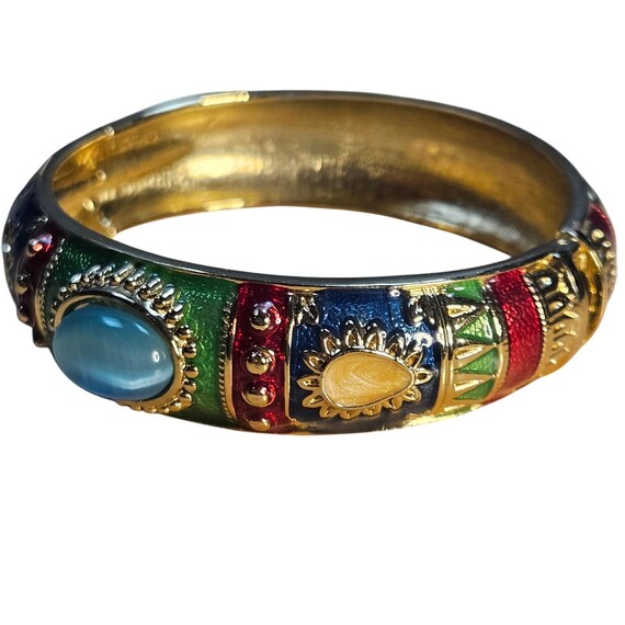 VTG 80s Jeweled Spell-cast Bracelet PROTECTION Against CURSES Spell Spellcaster