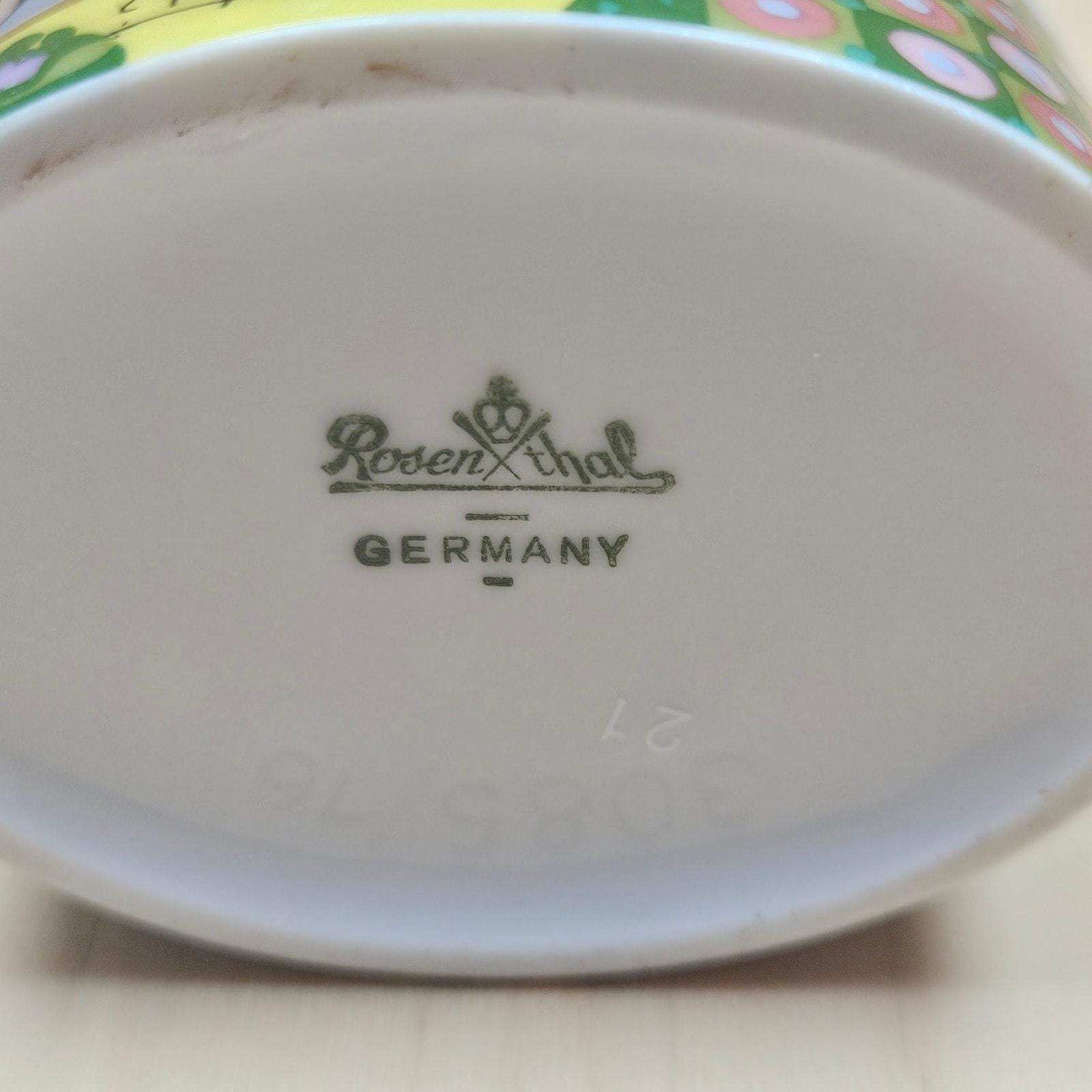 ビョルン・ウィンブラッド サイン入りローゼンタール 6.5 インチ花瓶