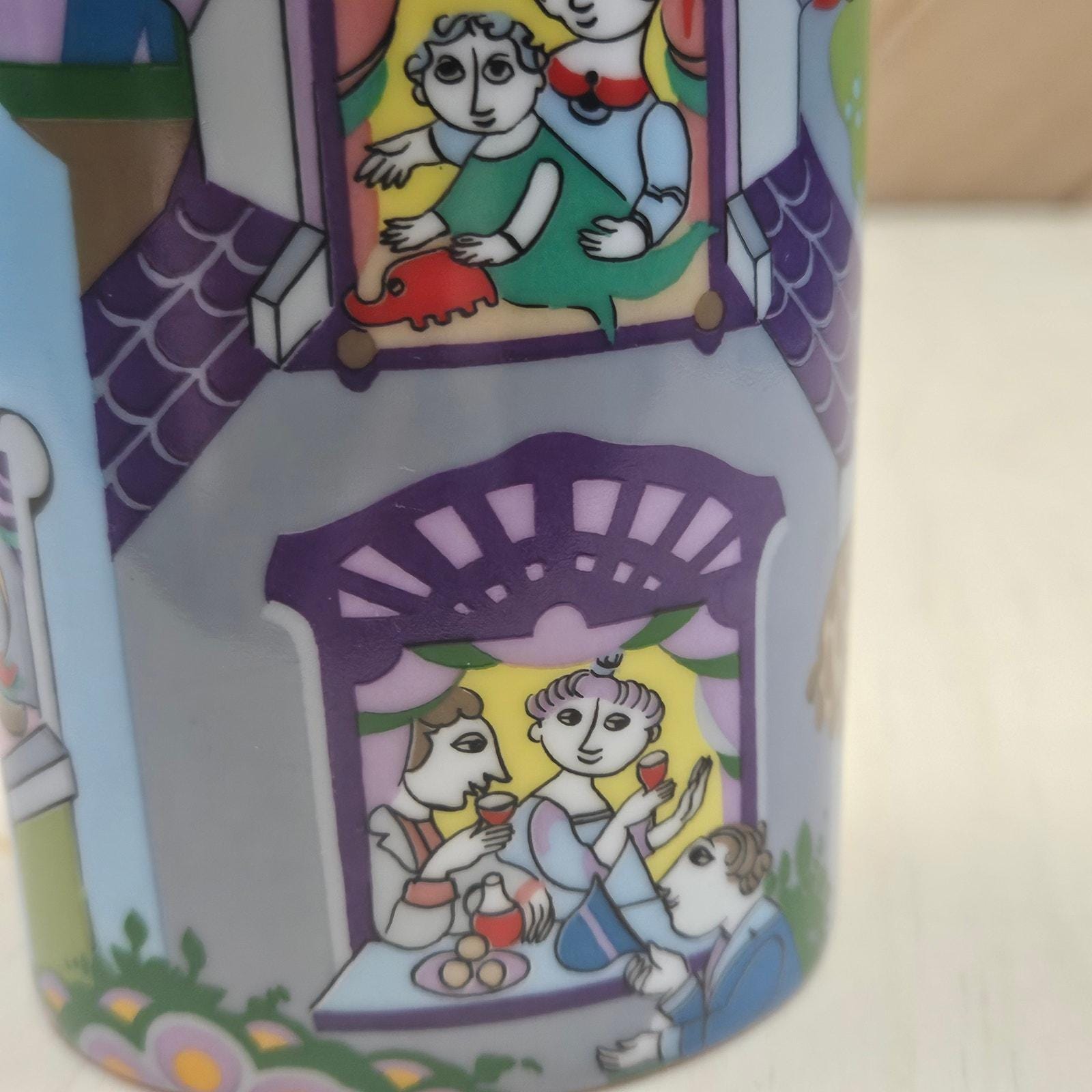 ビョルン・ウィンブラッド サイン入りローゼンタール 6.5 インチ花瓶