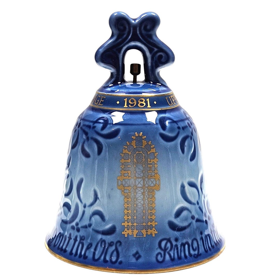 VINTAGE BING GRONDAHL Bell 1981 Annual Bell Royal Copenhagen Uppsala ...