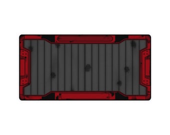 Red Jedi Fallen Order and Survivor *Improved Design* inspired mouse pad, desk mat, display mat