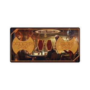 Sabacc Play Mat (Outer Rim Cantina Themed)