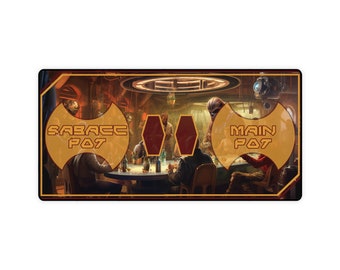 Sabacc Play Mat (Outer Rim Cantina Themed)