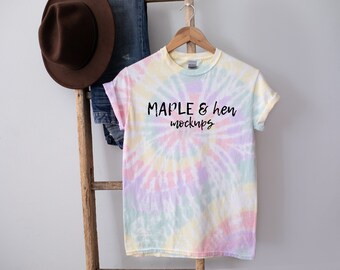 Download Tie Dye Mockup Etsy