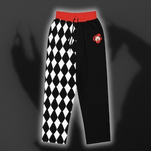 【SATIIIZ】Clown Patch Cotton Wide Work Pants Clown Core Pants - Etsy