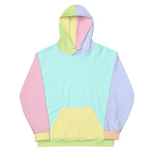 Pastel color hoodie Etsy France