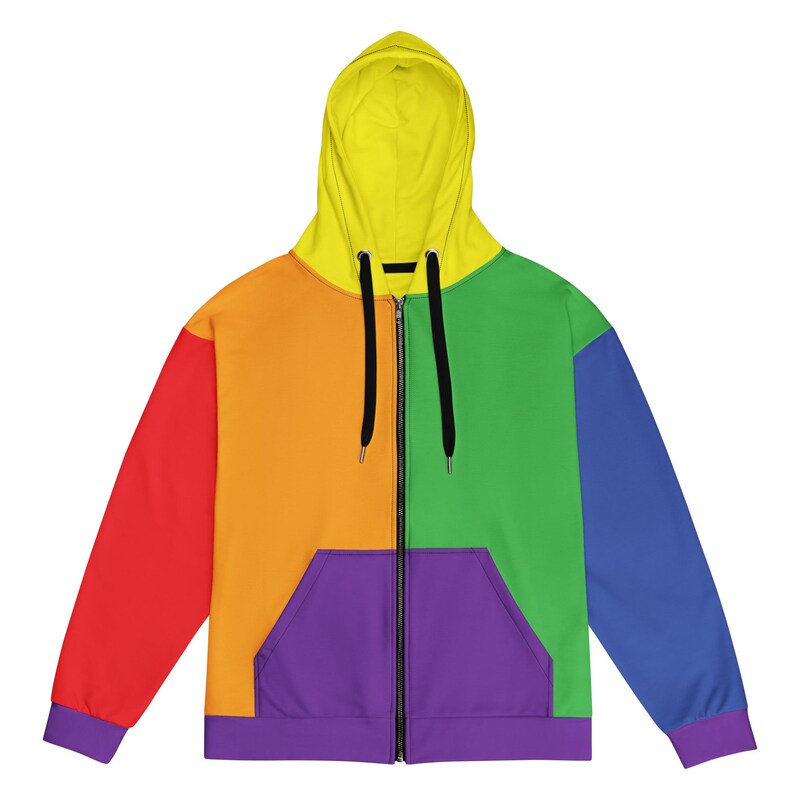 Colorblock Hoodie - Etsy