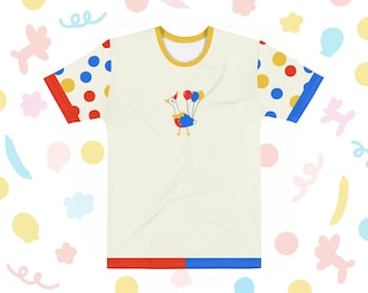 Clown Goose Primary Colors Kidcore Men's sized t-shirt