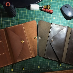 Cartera de viaje de piel Cartera de piel Cartera larga Cartera tarjetero Comprar una cartera Cartera de viaje La cartera de viaje es un buen regaloCartera personalizada