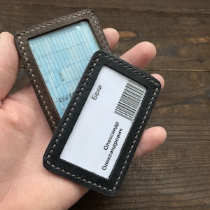 Tarjetero personalizado, Cordón para tarjetero, Tarjetero, Cordón para tarjetero, Cordón para billetera de identificación, Tarjetero de cuero para identificación