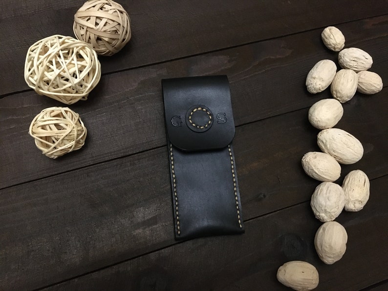 Leather Case for Butterfly Knife With Two Horizontal and Etsy