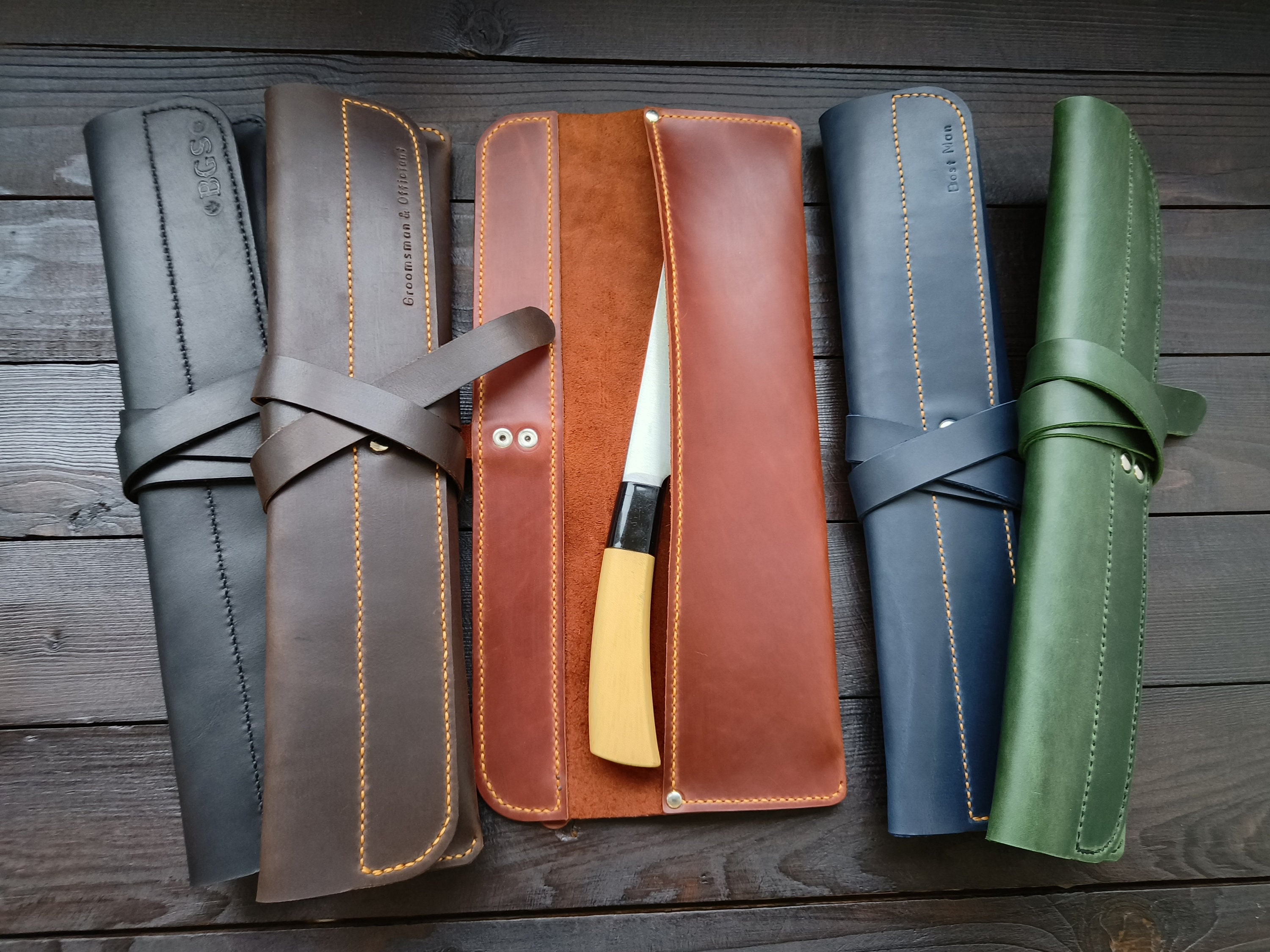 Leather Sheath Chef – Artisan Revere