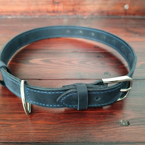Leather Dog Collar, Personalized Dog Collar, Personalized Leather Dog Collar, Engraved Leather Dog Collar