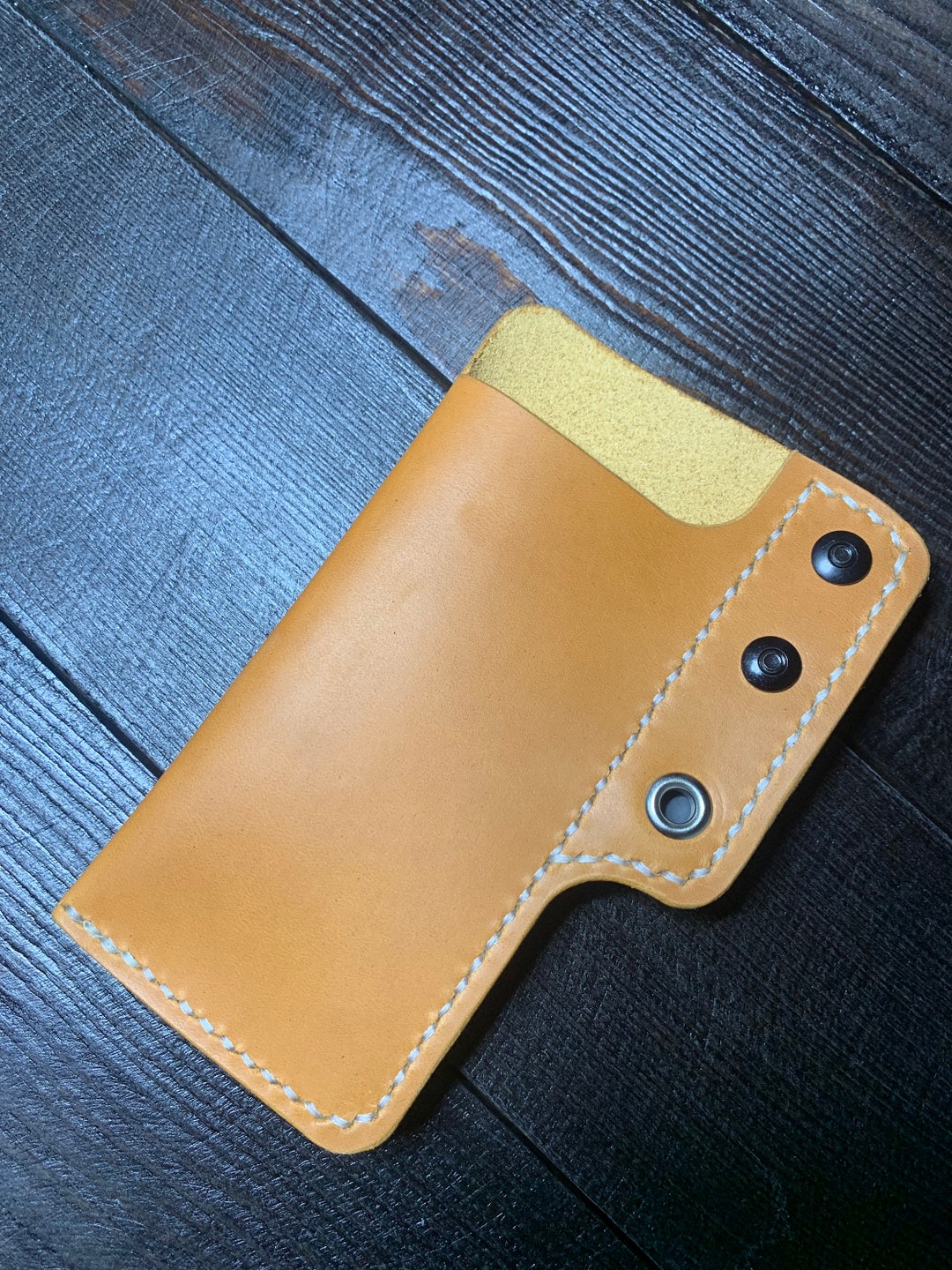 Unique Leather Case Sheath Leather Slip Slip Knife Slip Handmade