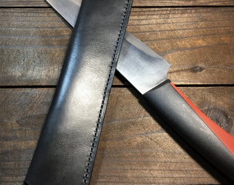 Leather Covers for knives.Leather Knife Cover, Handmade Knife Sheath, Leather Sheath, Chef Roll Knife Cover, Chef Knife Cover.