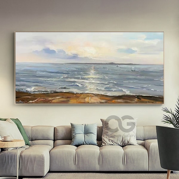 Large Coastal Wall Art Etsy