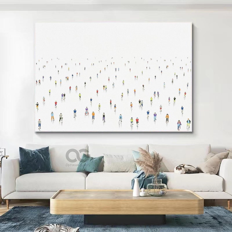 Abstract Bicycle Art - Etsy