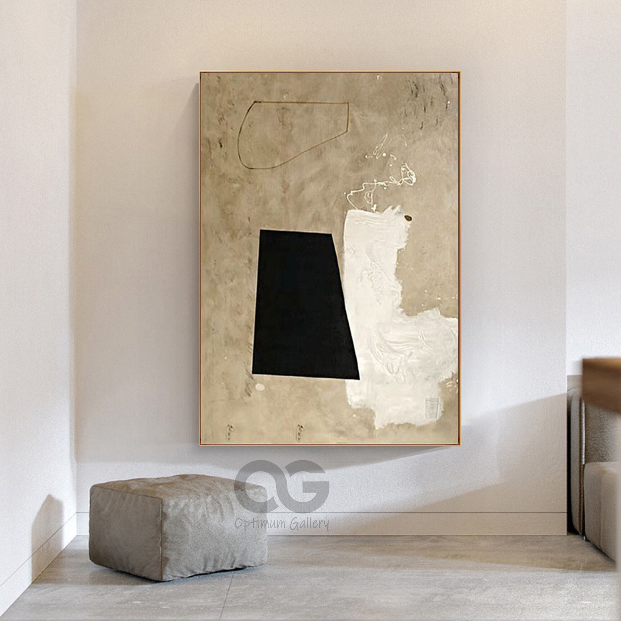 Extra Large Wall Art Wabi Sabi Painting Original Abstract Paintings