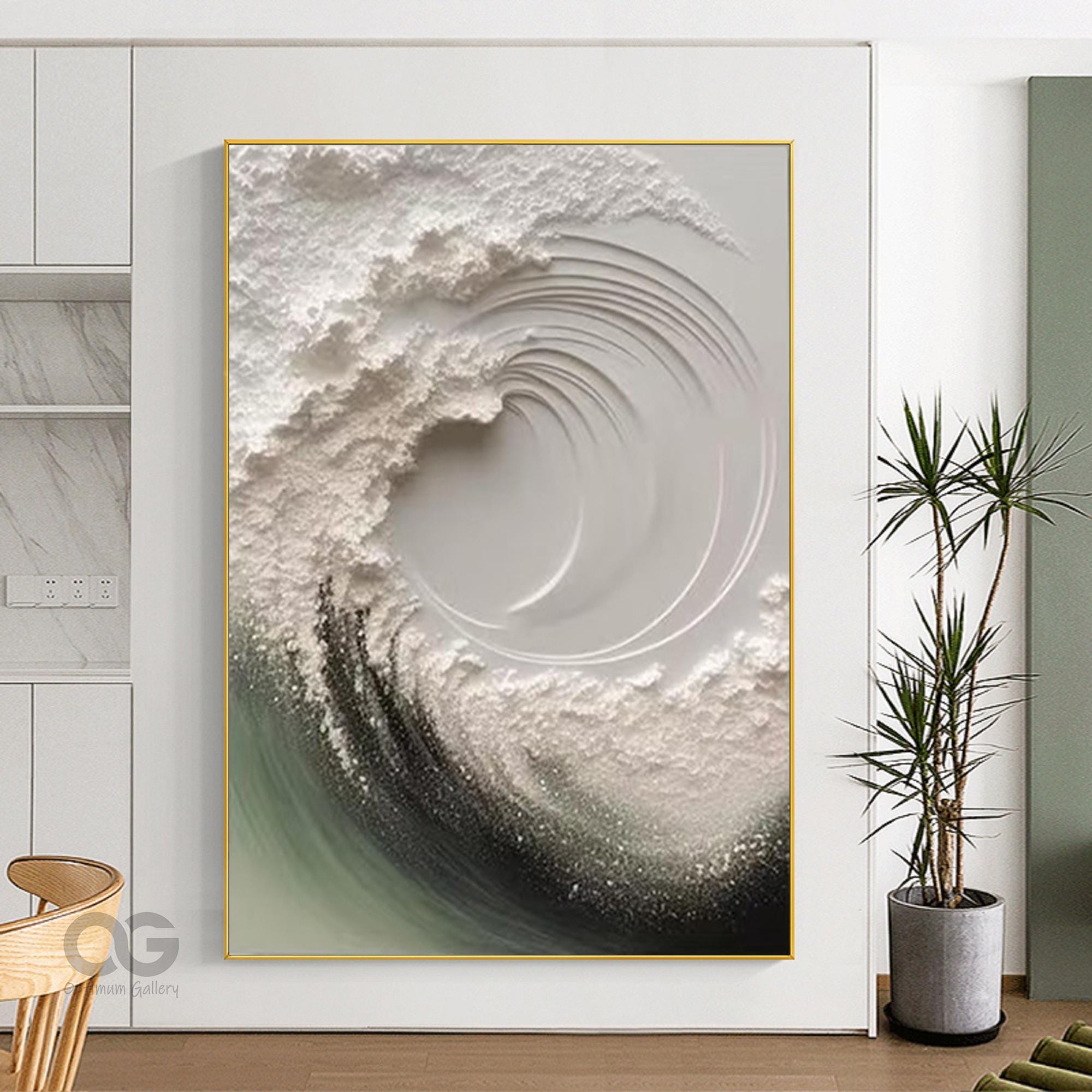 O's 168. F6 テクスチャーアート 絵画 インテリア ホテルライク Amazon.co.jp: 絵画 インテリア W100cm H50cm D2cm 3枚セット