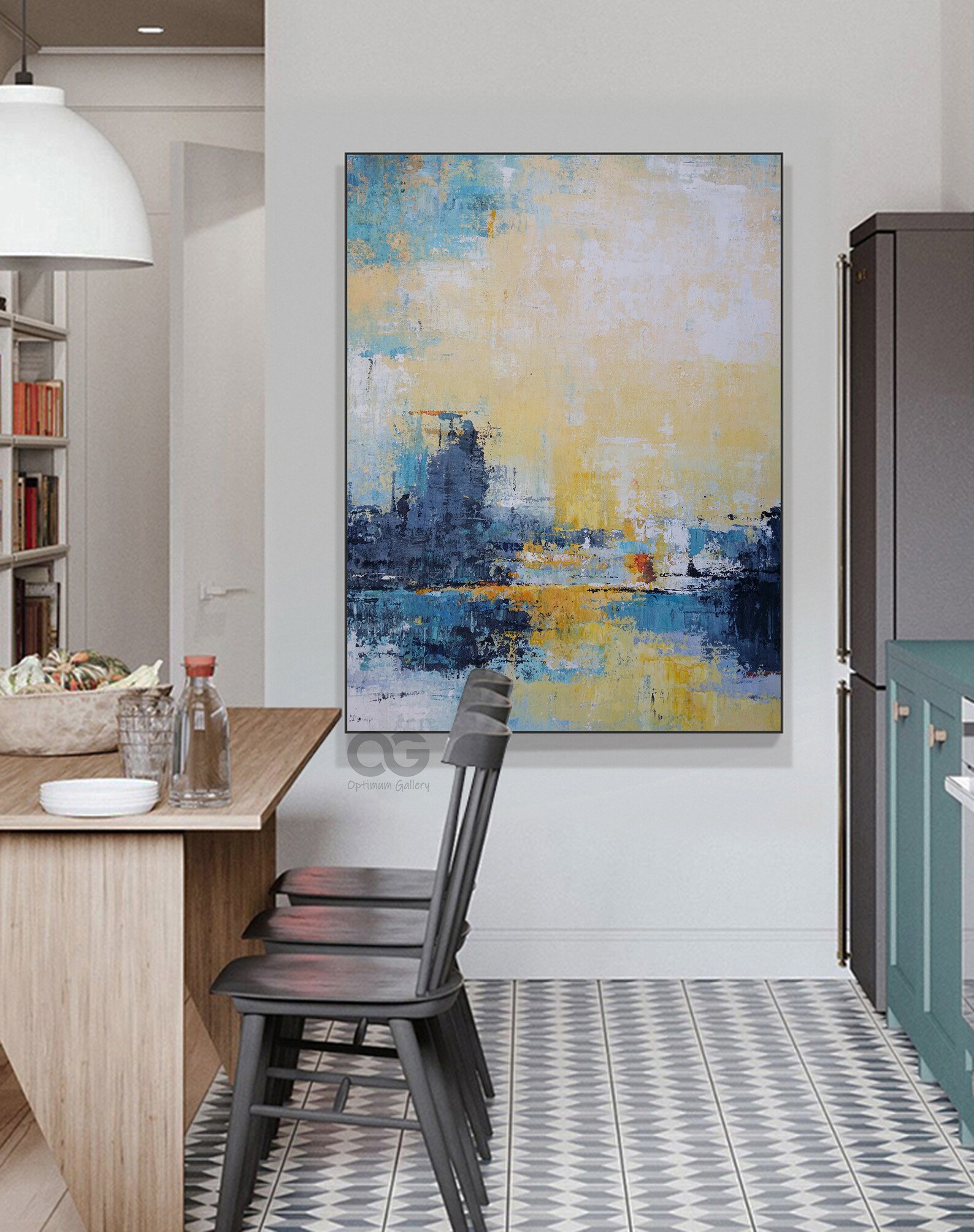 Large Framed Coastal Canvas Wall Art Seascape Paintings on Etsy