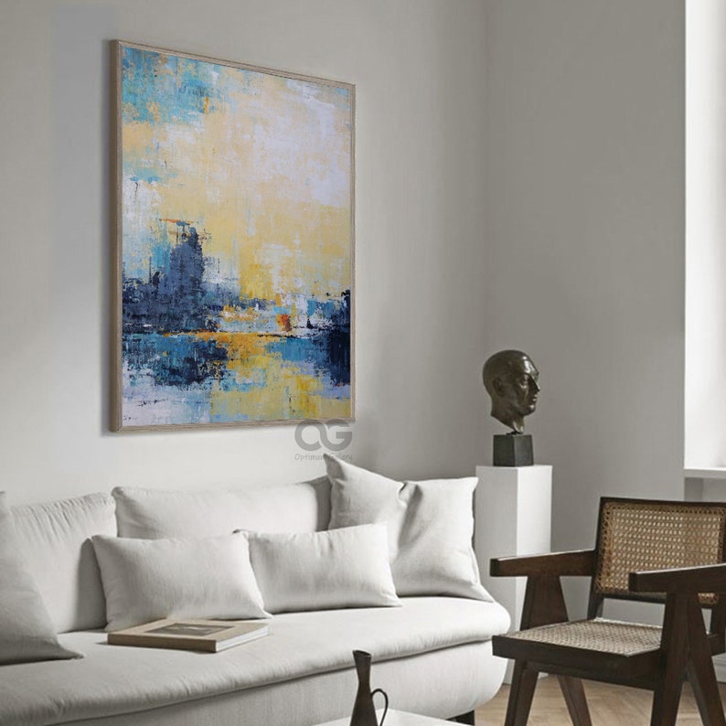 Large Framed Coastal Canvas Wall Art Seascape Paintings on Etsy