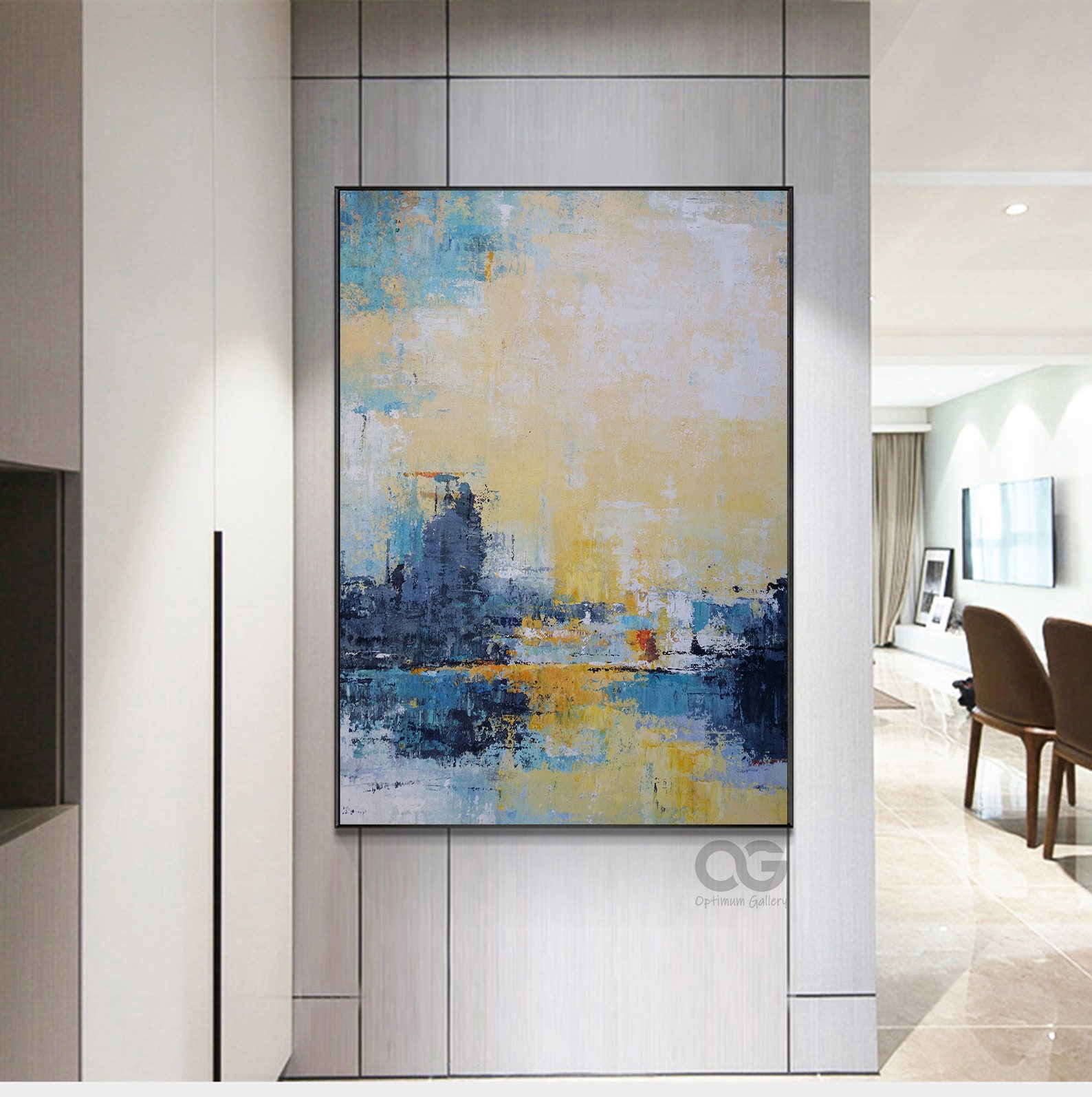 Large Framed Coastal Canvas Wall Art Seascape Paintings on Etsy