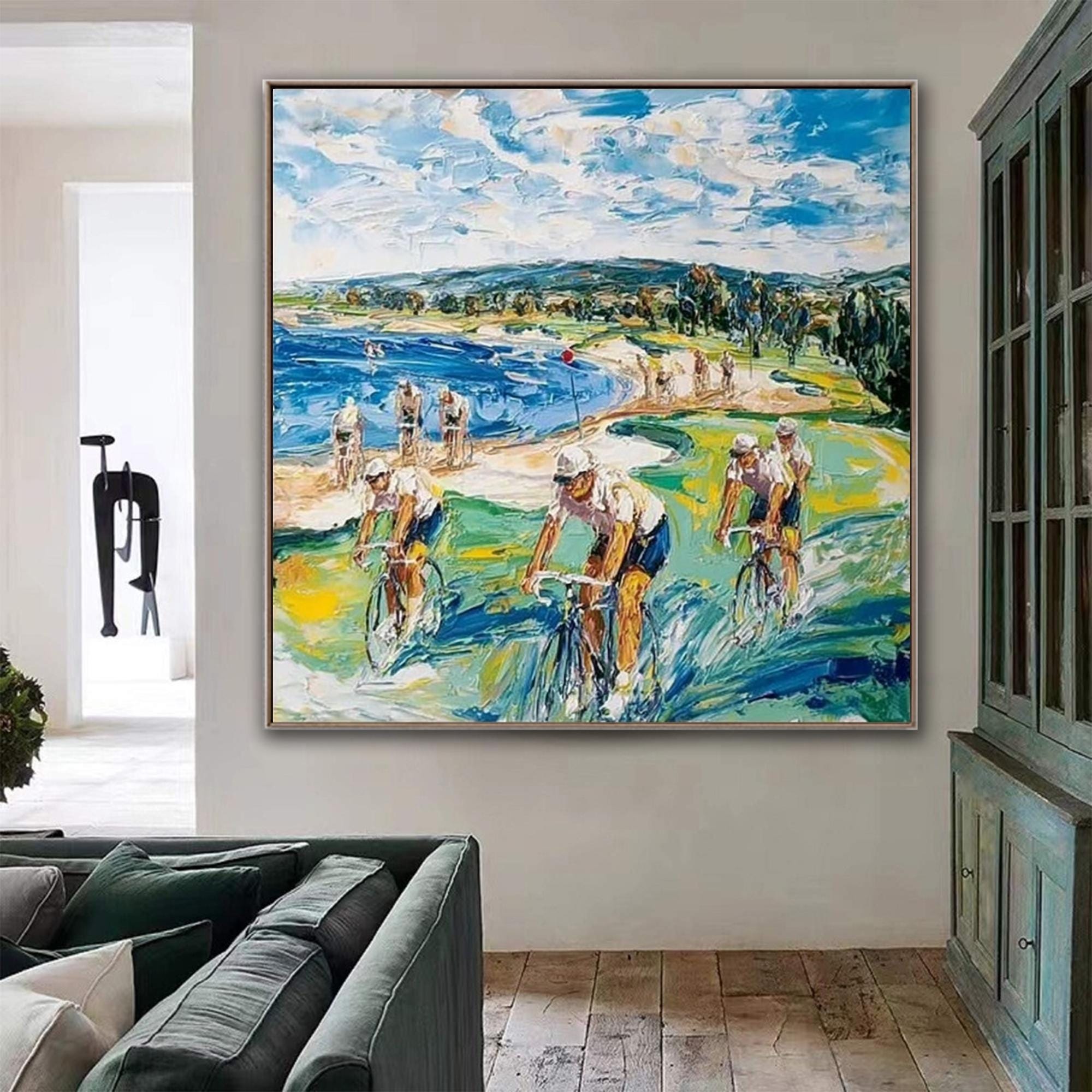 ツール・ド・フランス サイクリング 熱狂的 自転車 スポーツ 壁装飾