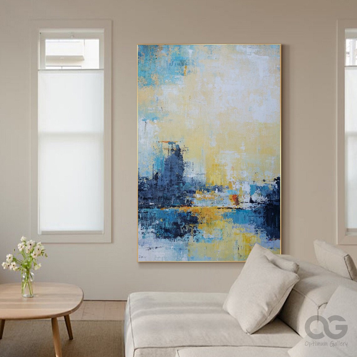 Large Framed Coastal Canvas Wall Art Seascape Paintings on Etsy