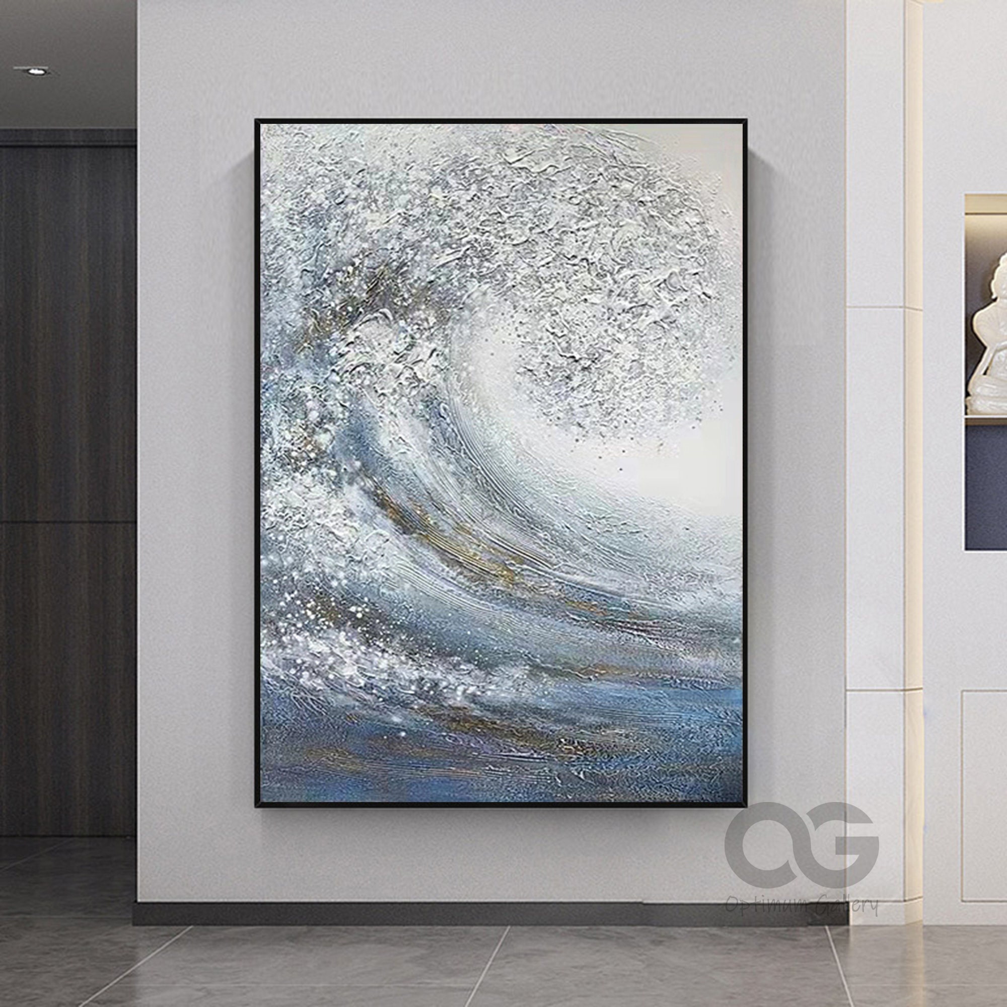 海★油彩画Ｆ３０サイズ 海☆油彩画F30サイズ 寄越し