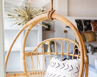 Featured image of post Cane Hanging Chair Price : Nanna ditzel 'hanging egg' chair of woven cane, metal chain and seat cushion in blue fabric.