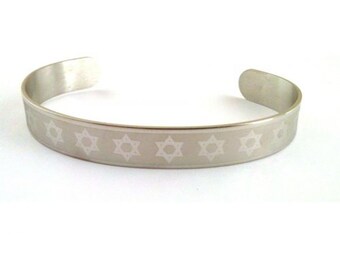 jewish bracelet, star of david, Stainless Steel Adjustable 100% Kosher Made In Israel, jewish gift.