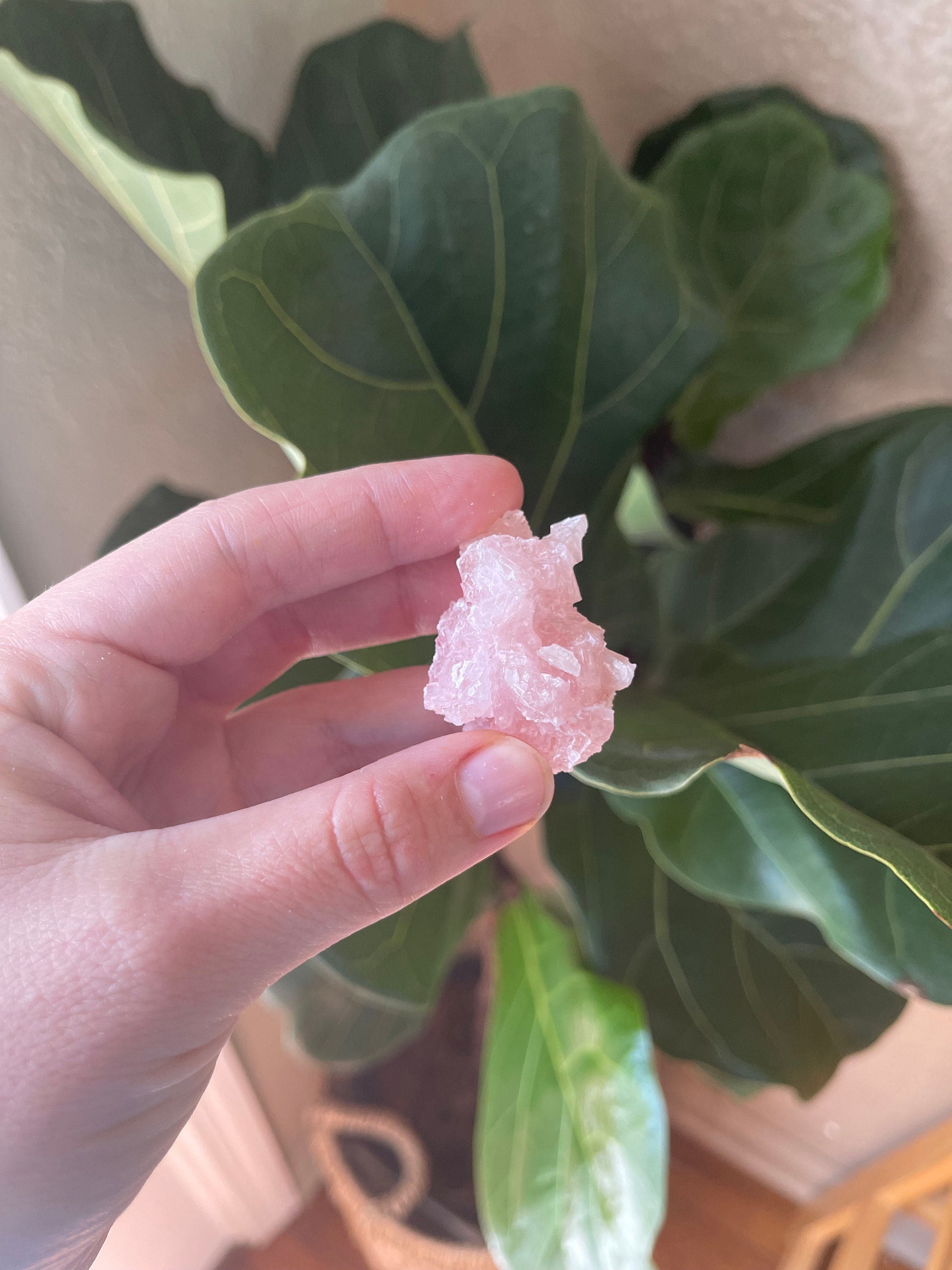 Gorgeous Pink Halite, Raw Specimen from Searles Lake California, Raw halite,  crystal healing, pink halite crystal, California Halite