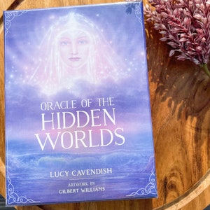 Oracle of the Hidden Worlds, Hidden worlds oracle deck, Oracle card deck, 44 oracle cards